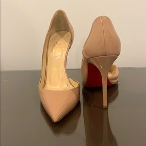 Christian Louboutin So Kate Nude Heels